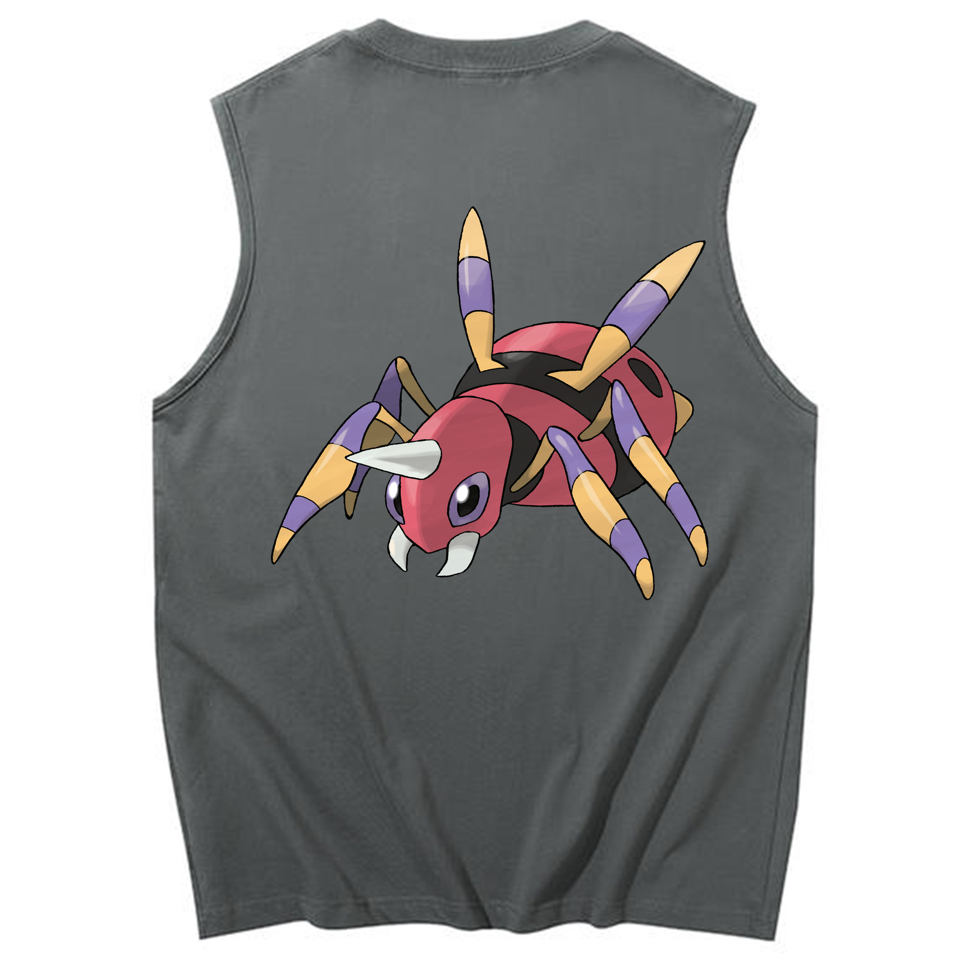 （画像用） ポケットモンスター Pokémon コットン100％タンクトップ（背面プリント）